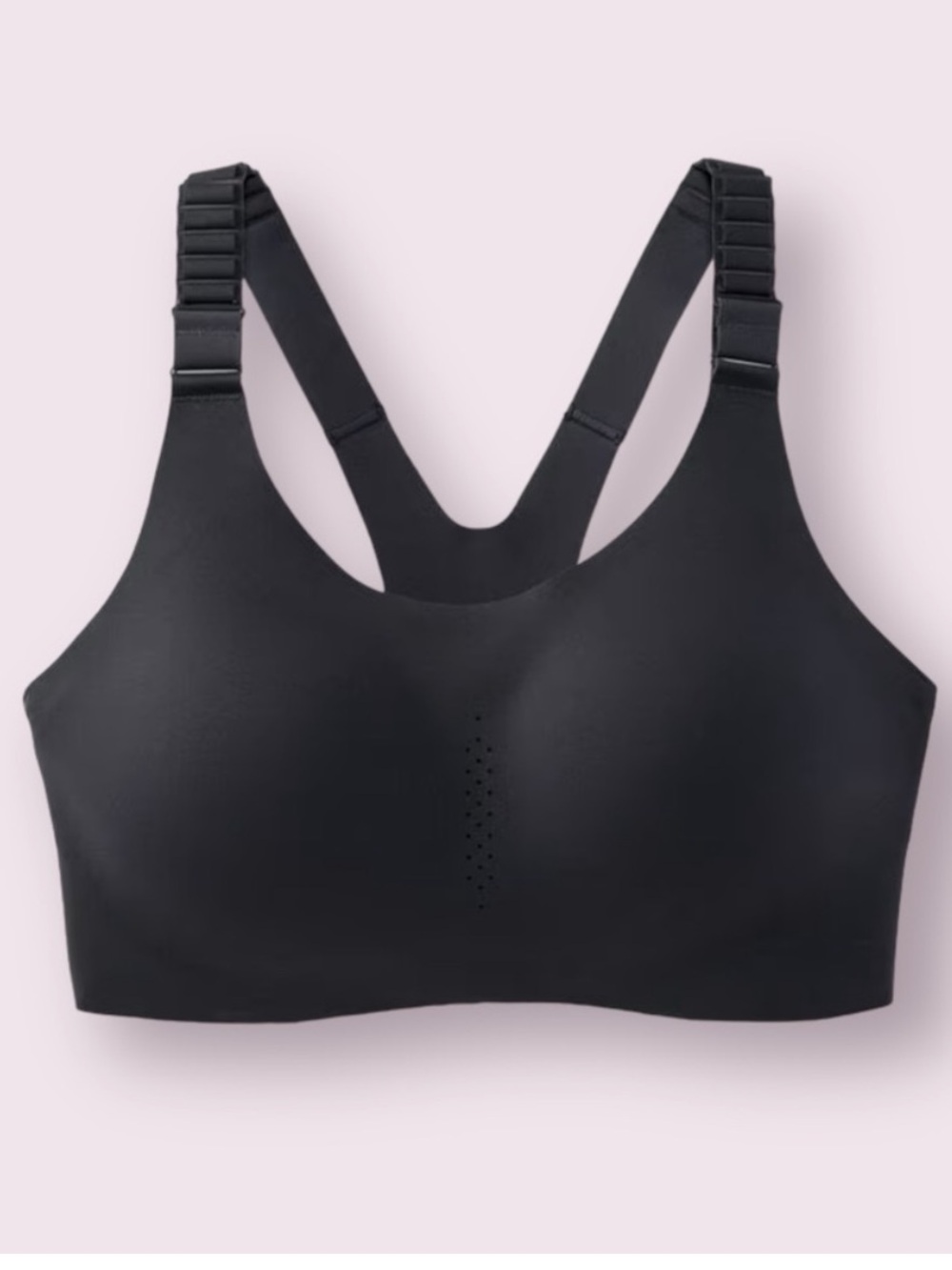 Brooks Crossback 2.0 Sports Bra 350085 High Impact Black 36C NEW